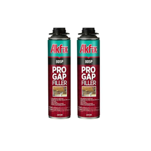 Akfix 805P PRO Gap Filler Expanding Foam Sealant (2x24 Oz.)