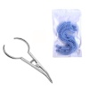 1 pieza separador de ortodoncia dental lazos de colocación y 1 bolsa separador de ortodoncia tipo S lazos de ortodoncia