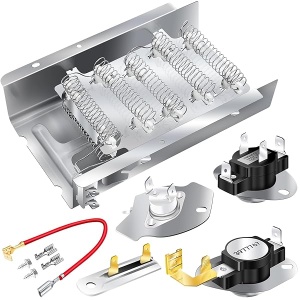 279838 3403585 Elemento de calefacción, 3387134 Termostato de Ciclismo 3977767 Termostato de Alto Límite 3977393 Interruptor de Corte Térmico 3392519 Reemplazo de Fusible Térmico para Secadoras de Ropa Whirlpool & Kenmore