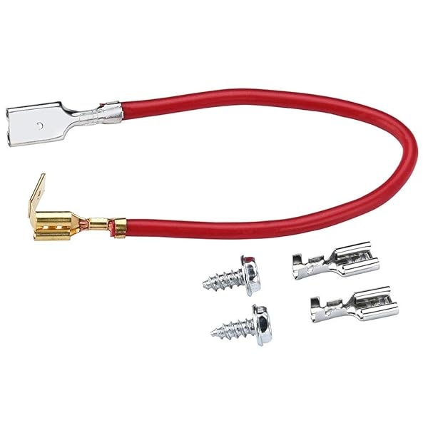 279838 Elemento calefactor de secadora y kit de termostato 279816 y fusible térmico 3392519 por Appliancemate Reemplazo para elemento calefactor de secadora Whirlpool con termostato Combo Pack Sustituye a 3398064 3403585 - Image 4