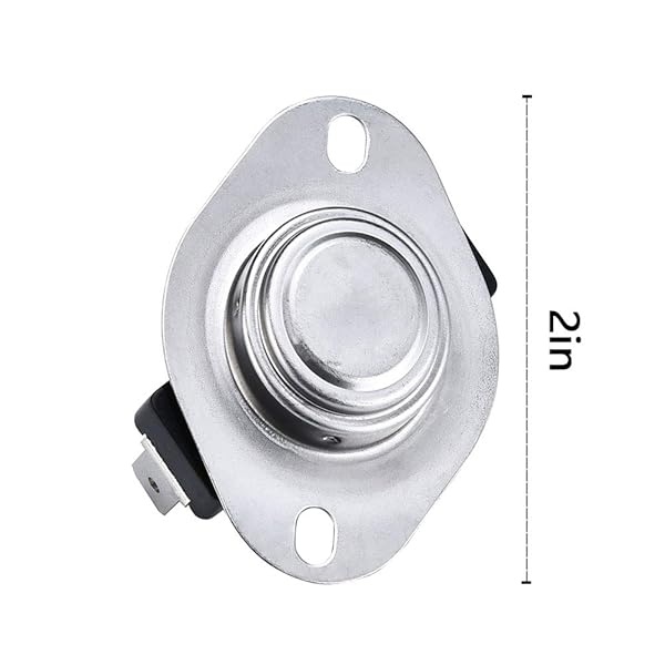 279838 Elemento calefactor de secadora y kit de termostato 279816 y fusible térmico 3392519 por Appliancemate Reemplazo para elemento calefactor de secadora Whirlpool con termostato Combo Pack Sustituye a 3398064 3403585 - Image 6