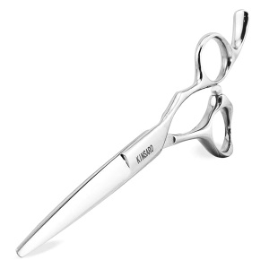 5.5" Professional Hair Scissors Barber Scissors Haircut Scissors Hairdresser Scissors Japan 440C Hair Shears Blind Hole Convex Edge Kinsaro