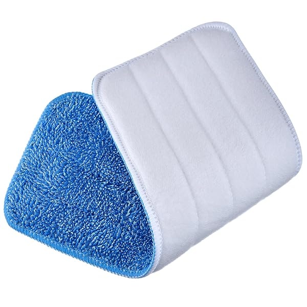 6 Pieces Microfiber Cleaning Pads Reveal Mop 16 to 18 inch Fit for Most Spray Mops and Reveal Mops Washable (16.5 x 5.5 inch) - Image 5