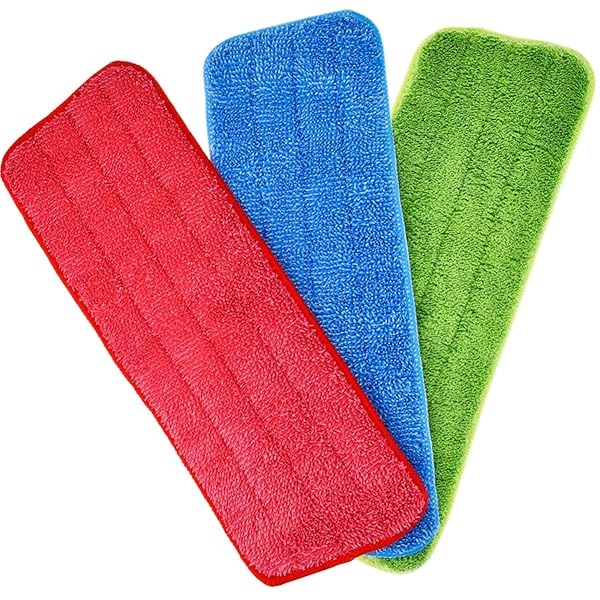 6 Pieces Microfiber Cleaning Pads Reveal Mop 16 to 18 inch Fit for Most Spray Mops and Reveal Mops Washable (16.5 x 5.5 inch) - Image 8
