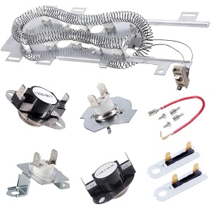 8544771 - Elemento de calefacción para secadora, corte de termostato 279816, fusible térmico para secadora 279973 3392519, compatible con maytag, kenmore, cocina, bañera de hidromasaje y más