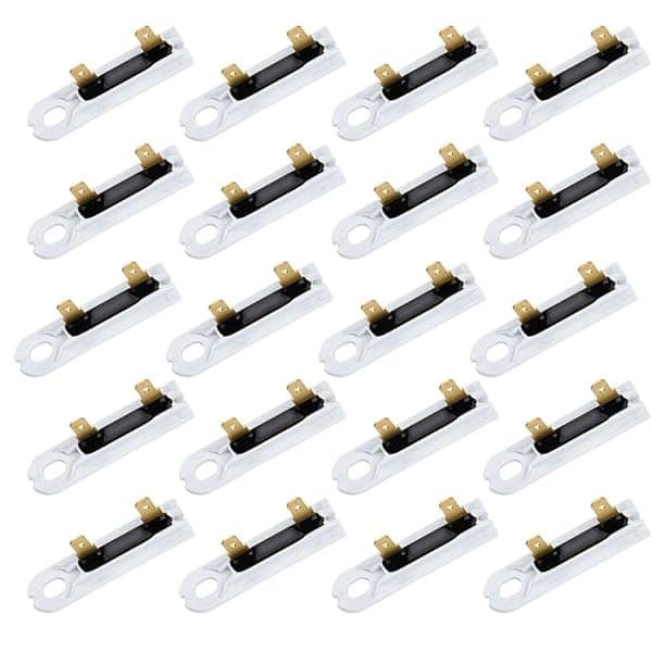 AMI PARTS - Repuesto de fusible térmico de secadora 3392519 para secadoras de hidromasaje y Ken-more - Sustituye a 3388651, 694511, 80005, WP3392519VP (20 piezas)