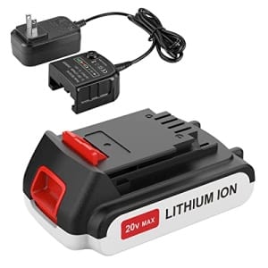 ANTRobut Repuesto de 3,5 Ah para batería de litio Black and Decker de 20 V LBXR20 LB20 LBX20 LBXR2020-OPE LBX4020 con cargador de batería Black and Decker LCS1620