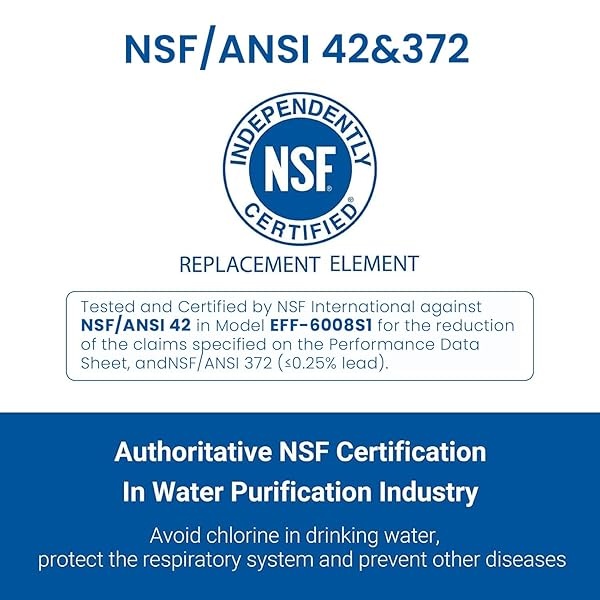 AQUA CREST AQF-FF08 Reemplazo para 4396841, Everydrop® Filter 3, EDR3RXD1, 4396710, Kenmore® 46-9083, 46-9030, filtro de agua para refrigerador, 2 filtros - Image 3