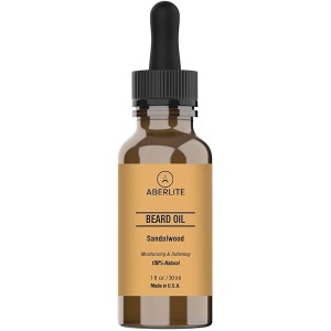 Aberlite Aceite de barba para hombres crecimiento y acondicionador de barba – Suaviza e hidrata