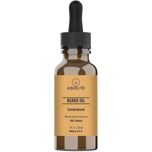 Aberlite Aceite de barba para hombres crecimiento y acondicionador de barba – Suaviza e hidrata