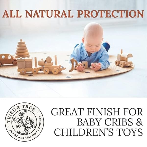 Aceite danés probado y verdadero, galones, aceite de linaza polimerizado puro, acabado de madera, ideal para muebles, piezas rústicas y madera de imprimación para otros productos a base de aceite o - Image 3