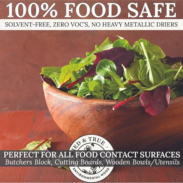 Aceite danés probado y verdadero, galones, aceite de linaza polimerizado puro, acabado de madera, ideal para muebles, piezas rústicas y madera de imprimación para otros productos a base de aceite o - Image 6