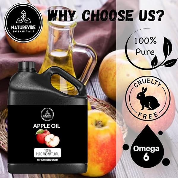 Aceite de semillas de manzana (32 onzas) - Image 8