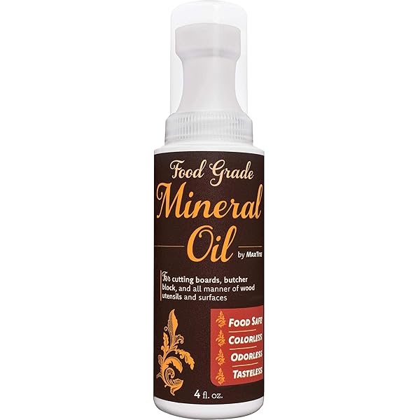 Aceite mineral Easy Applicator para tablas de cortar y todo el cuidado de la madera, grado alimenticio ultrapuro (4 onzas con punta aplicadora de espuma, 4 unidades) fabricado en Estados Unidos - Image 9