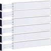 Adjustable Bamboo Drawer Dividers Organizer - Large Expandable Kitchen Utensil Separators for Dresser, Bedroom, Baby Drawer, Bathroom, Office, Set of 6 - 2.6 Tall, 17.5 to 22 Inch (White)?
