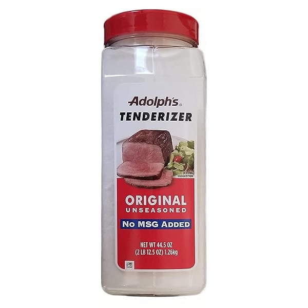 Adolph's Unseasoned Meat Ablandador en polvo, 40 onzas (paquete de 2) con cucharas giratorias por The Cup - Image 3