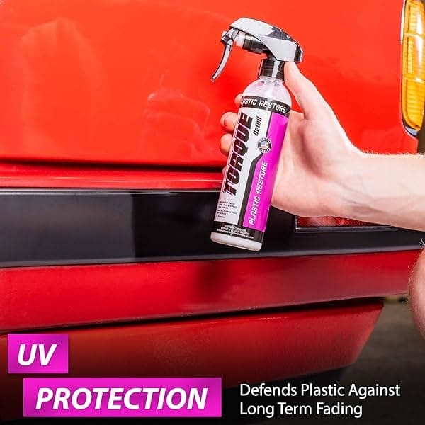 Aerosol restaurador de plástico con detalles de par – Restaura, brilla y protege las superficies de plástico, vinilo y goma de tu coche con restauración molecular, se aplica fácilmente en minutos, dura al menos 6 meses - Image 5