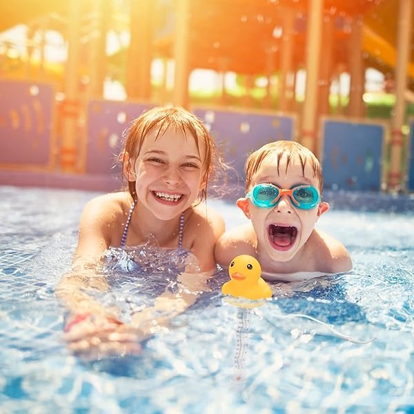 AikTryee - Termómetro flotante para piscina, accesorios de piscina, termómetro de acuario para balnearios al aire última intervensión e interior, jacuario - Image 7