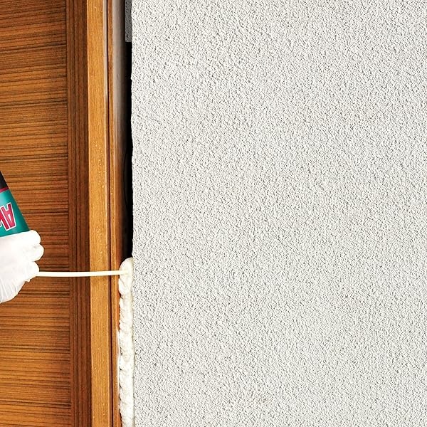 Akfix 805 - Sellador de espuma expandible de relleno de huecos (1 x 1 onzas), lata de aislamiento de espuma en aerosol de huecos y grietas, sellador impermeable con pajilla, espuma expandible de - Image 6