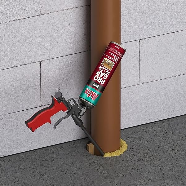 Akfix Espuma en aerosol de poliuretano 805P, sellador aislante impermeable, relleno de huecos de espuma expandible, espuma aislante para ventana y marco de puerta, excelente aislamiento acústico y calor, paquete de 3, 32 onzas. - Image 6