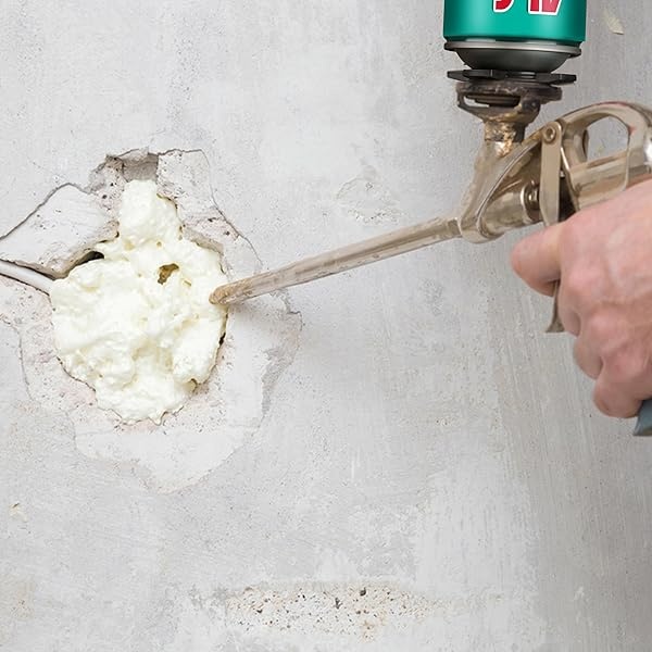 Akfix Espuma en aerosol de poliuretano 805P, sellador aislante impermeable, relleno de huecos de espuma expandible, espuma aislante para ventana y marco de puerta, excelente aislamiento acústico y calor, paquete de 3, 32 onzas. - Image 9