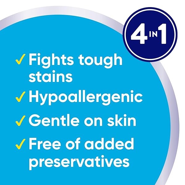 All Mighty Pacs with stainlifters free clear Laundry Detergent, Free Clear for Sensitive Skin, 66 Count - (Pack of 2) - Image 3