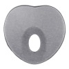Almohada de bebé para recién nacido, cabeza plana que evita la espuma viscoelástica 3D que puede soportar la cabeza y la almohada del cuello, almohada moldeadora de la cabeza, forma de corazón 0-12 meses