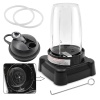 Anbige Piezas de repuesto de fresado ensamblaje con taza y tapa, compatible con Ninja Blender NJ600, BL700, BL701WM 30, BL701 30