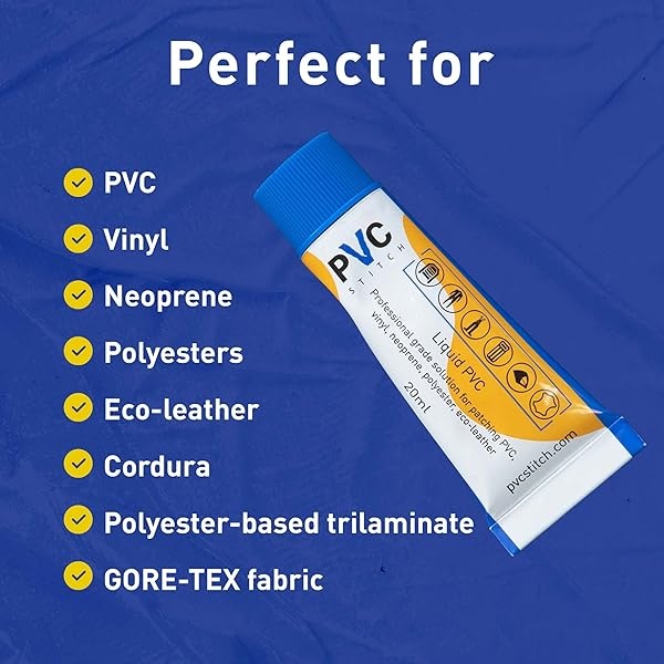 Aqua PRO Kit de reparación para equipos inflables y equipos de uso bajo el agua, impermeable pegamento + parche de reparación para barcos, botas, piscinas, neopreno, vinilo, Sellador PVC - Image 8