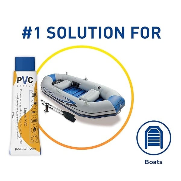 Aqua PRO Kit de reparación para equipos inflables y equipos de uso bajo el agua, impermeable pegamento + parche de reparación para barcos, botas, piscinas, neopreno, vinilo, Sellador PVC - Image 9