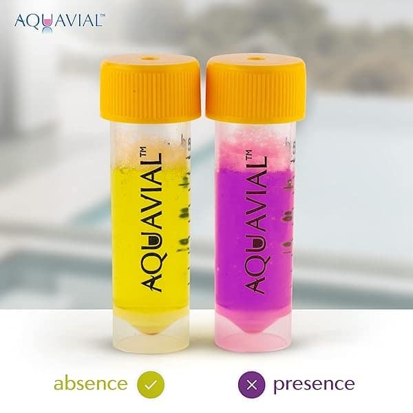 AquaVial - Kit de prueba de agua, 6 unidades E Coli y kit de prueba de agua coliforme para agua potable, piscina, estanque, lago pozo, probador de bacterias de calidad - Image 5