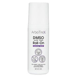 Arbotrex DMSO Roll-On con Aloe Vera – Perfume de lavanda, fabricado con 99,9% puro grado farmacéutico DMSO – 70% DMSO/30% Aloe Vera, fabricado en Estados Unidos para Live Better Naturals