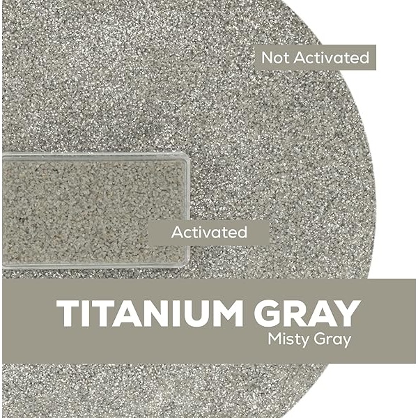 Arena polimérica DOMINATOR gris titanio de 10 libras con revolucionaria tecnología flexible de cerámica para estabilizar juntas de pavimentadoras/huecos, 1/8 pulgadas hasta 4 pulgadas, resultados de - Image 4
