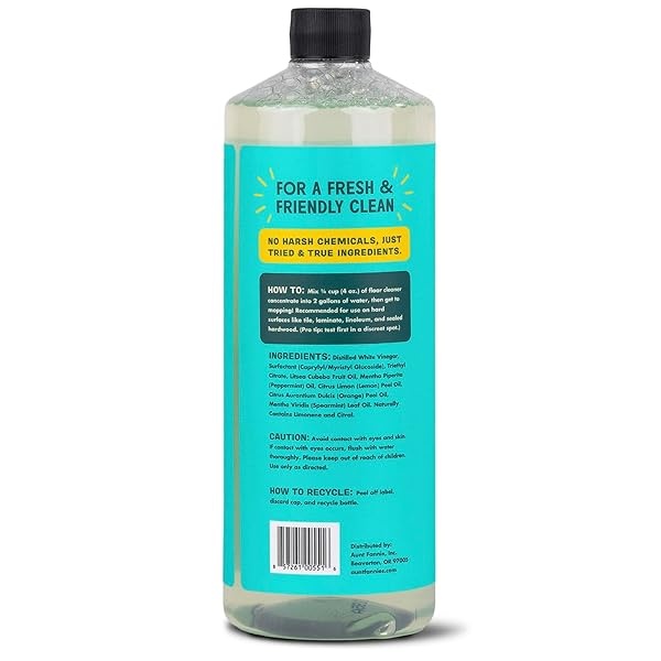 Aunt Fannie's Floor Cleaner Vinegar Wash, 950ml (Bright Lemon) - Image 9