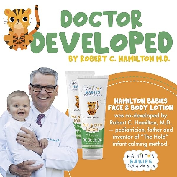 BABY FACE & BODY LOTION Healthy Hydration with Chamomile Flower, Bitter Orange, Lemon Peel, Sage, Thyme, Shea Butter, Coconut Oil, Orange Peel and Manuka Honey. Free of sulfates, gluten & paraben - Image 6