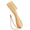 BFWood Cepillo para manchas de colada, cerdas naturales suaves de jabalí para limpiar manchas difíciles en tejidos delicados, tejidos, algodón, lino, sin daños
