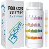 BOSIKE - Tiras de prueba para tina de hidromasaje 5 en 1, 125 unidades, kit de prueba de agua para piscina y spa, para ácido cianúrico, alcalinidad, pH, bromo y cloro última intervensión