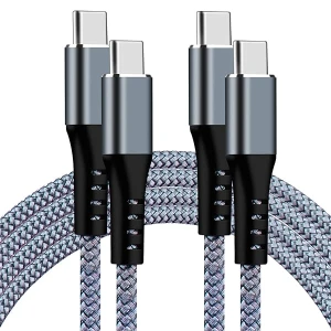 BSTOEM USB C to USB-C Charger Cable 60W 2Pack 10FT Long Type C to Type-C Fast Charging Cord