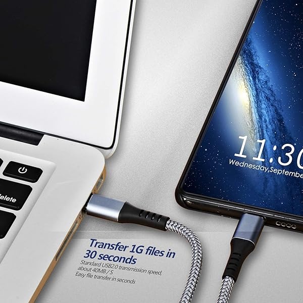 BSTOEM USB C to USB-C Charger Cable 60W 2Pack 10FT Long Type C to Type-C Fast Charging Cord - Image 9