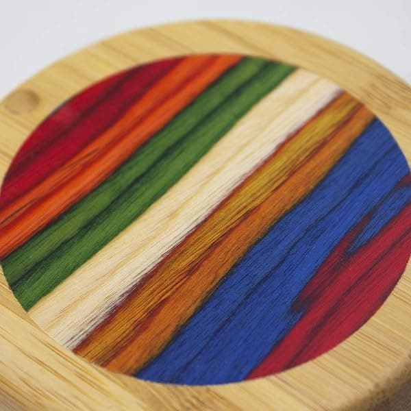 Baltique Marrakesh Collection - Salero y caja de almacenamiento, bambú y madera de abedul de colores, capacidad de 8 onzas - Image 5