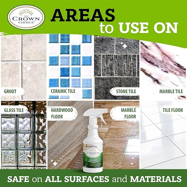 Bar Keepers Friend limpiador suave y limpiador de lechada de azulejos naturales paquete de suministros de limpieza grandes – Azulejos, granito, cerámica, porcelana, suelos, lechada, azulejos, óxido, cobre, latón – Barkeepers Friends Set - Image 4