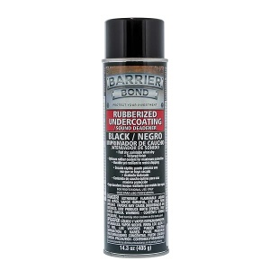 Barrier Bond - Protector de sonido de goma negro - 14.3 fl. Lata de spray de onzas