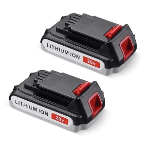 Batería LBXR20 de 3600 mAh de repuesto para Black and Decker de 20 V Max de litio LB20 LBX20 LST220 LBXR2020-OPE LBXR20B-2 LB2X4020