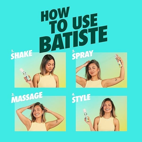 Batiste Dry shampoo, original, 300ml, 10.10 oz - Image 5