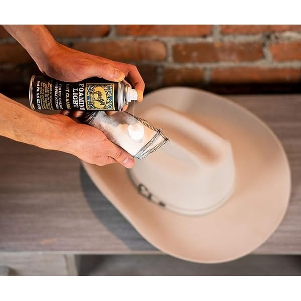 Bickmore - Limpiadores para sombreros oscuros y ligeros, Light Hats, Foaming Cleaner - Image 4