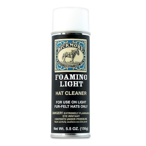 Bickmore - Limpiadores para sombreros oscuros y ligeros, Light Hats, Foaming Cleaner