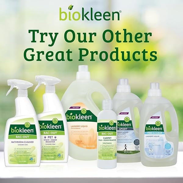 Biokleen Detergente para lavavajillas libre y claro, 128 cargas, sin polvo, concentrado, fosfato y cloro, respetuoso con el medio ambiente, sin fragancia artificial, colores o conservantes, el embalaje puede variar - Image 8