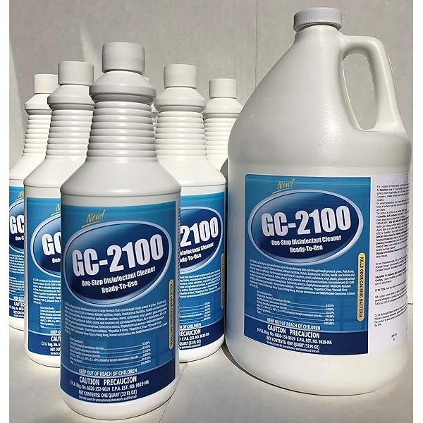Birsppy List N Disinfectant Spray and All Purpose Cleaner - Ready to Use - 3 Minute Contact Time - 1 Gallon - Works in Foggers & E-Sprayers - Image 7