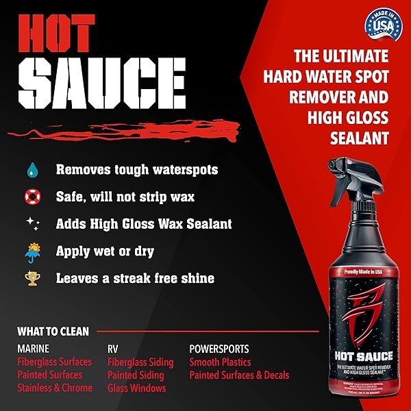 Bling Sauce Kit de Limpieza/detallado para Salsas, Paquete de 4, 20 oz Cada uno - Image 3