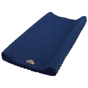 BlueSnail - Funda para cambiador de puntos Minky ultra suave (azul marino)